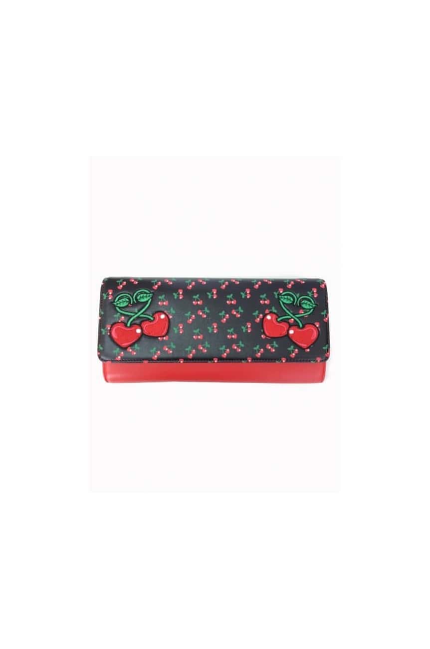Porte monnaie pin up cerises