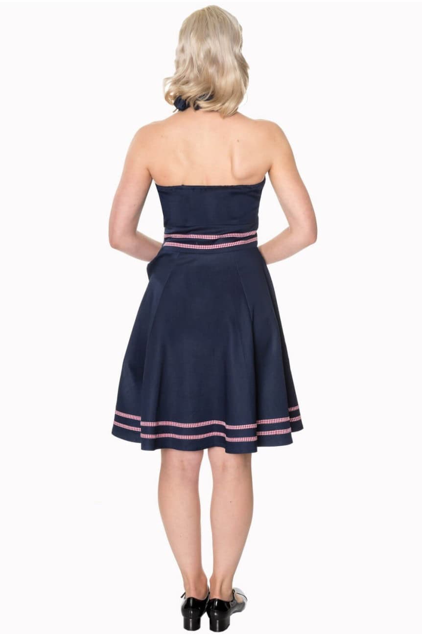 Robe rockabilly vichy Banned