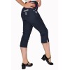 Pantacourt marin bleu