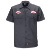 Chemise pompiste dickies grise