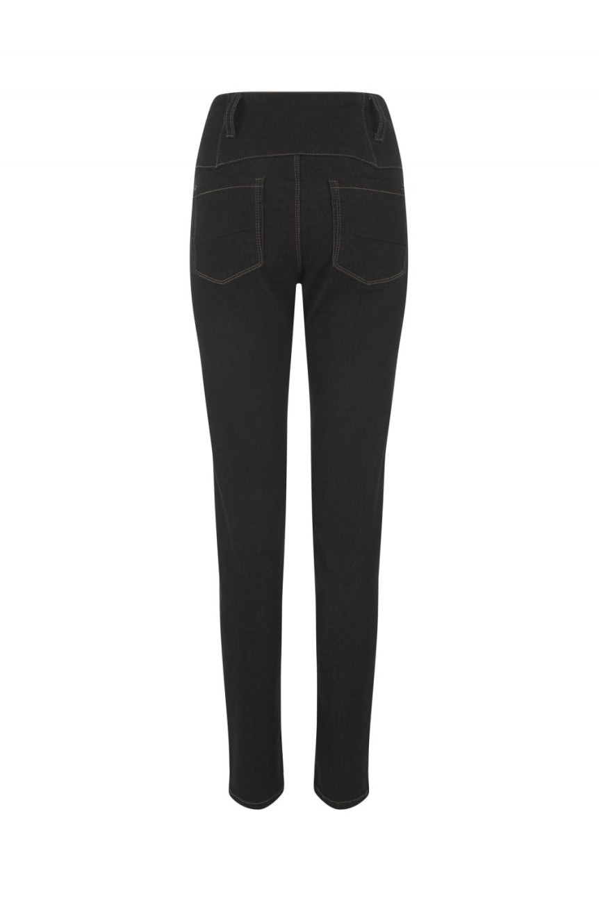 Jean noir femme annee 50