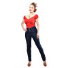 Jean rockabilly taille haute