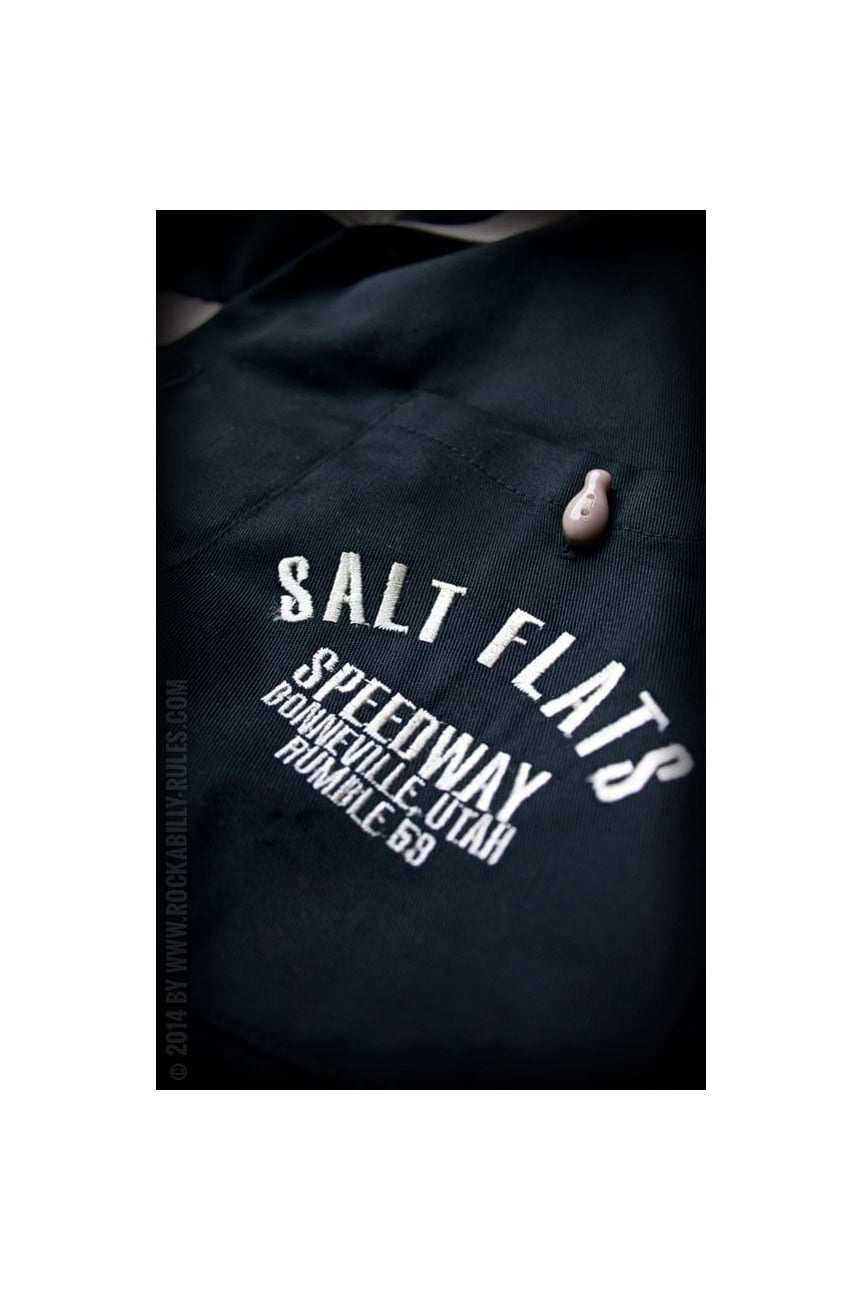 Chemise bowling rumble 59 salt flat