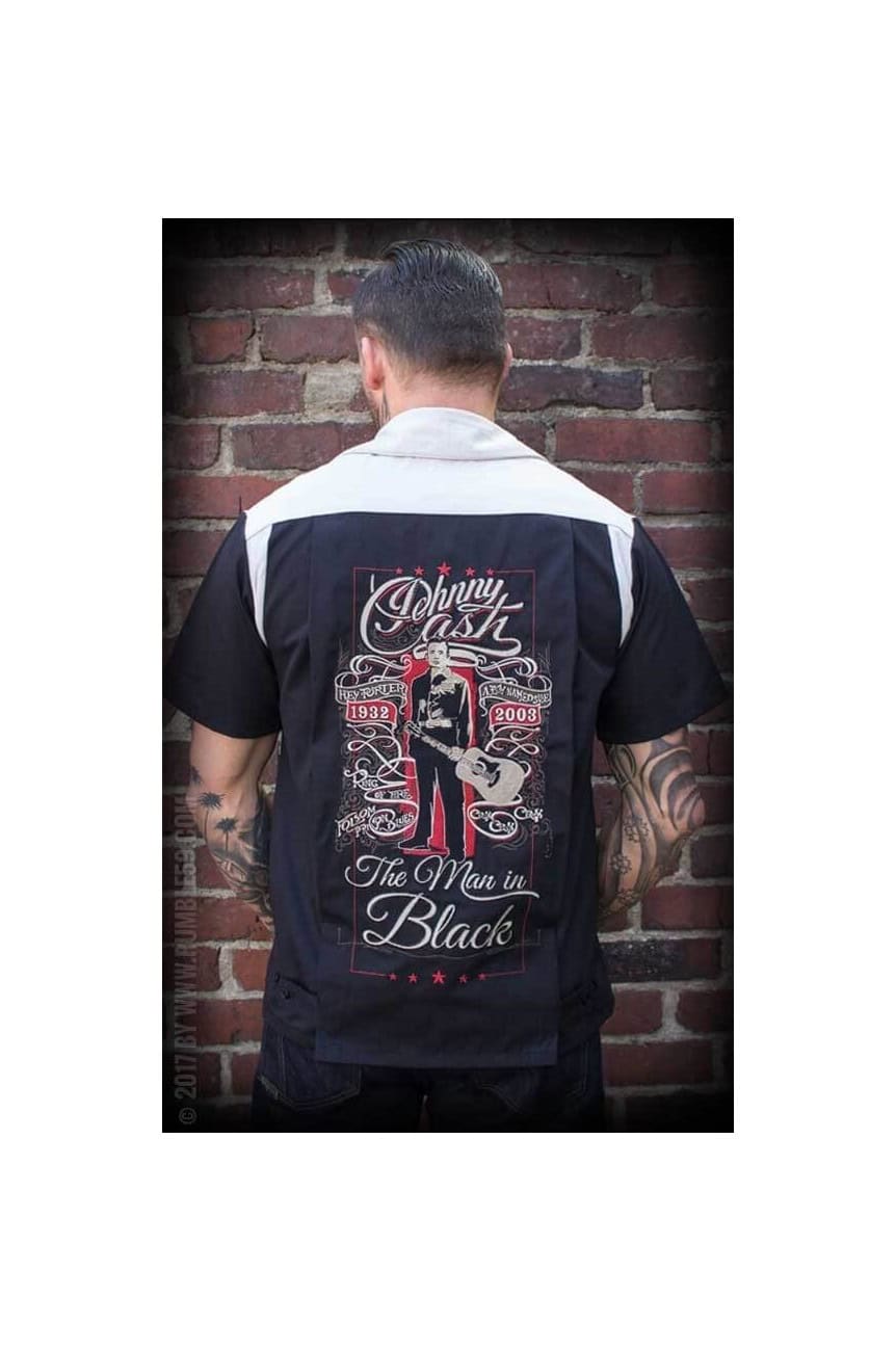 Chemise bowling Johnny Cash