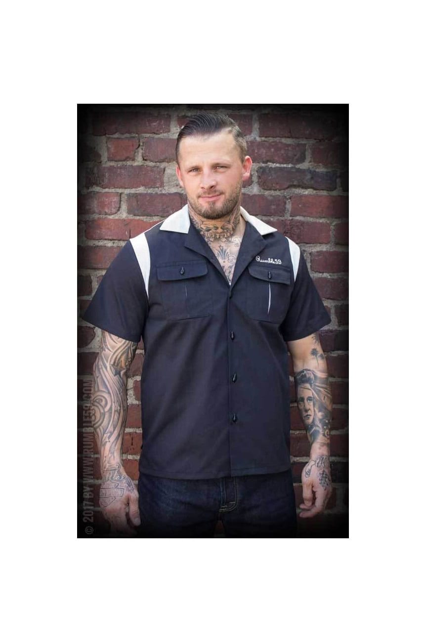 Chemise bowling Johnny Cash