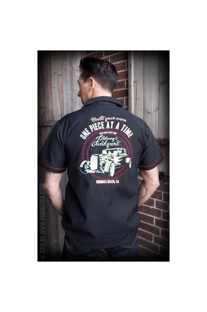 Chemise bowling Johnny junkyard rumble59