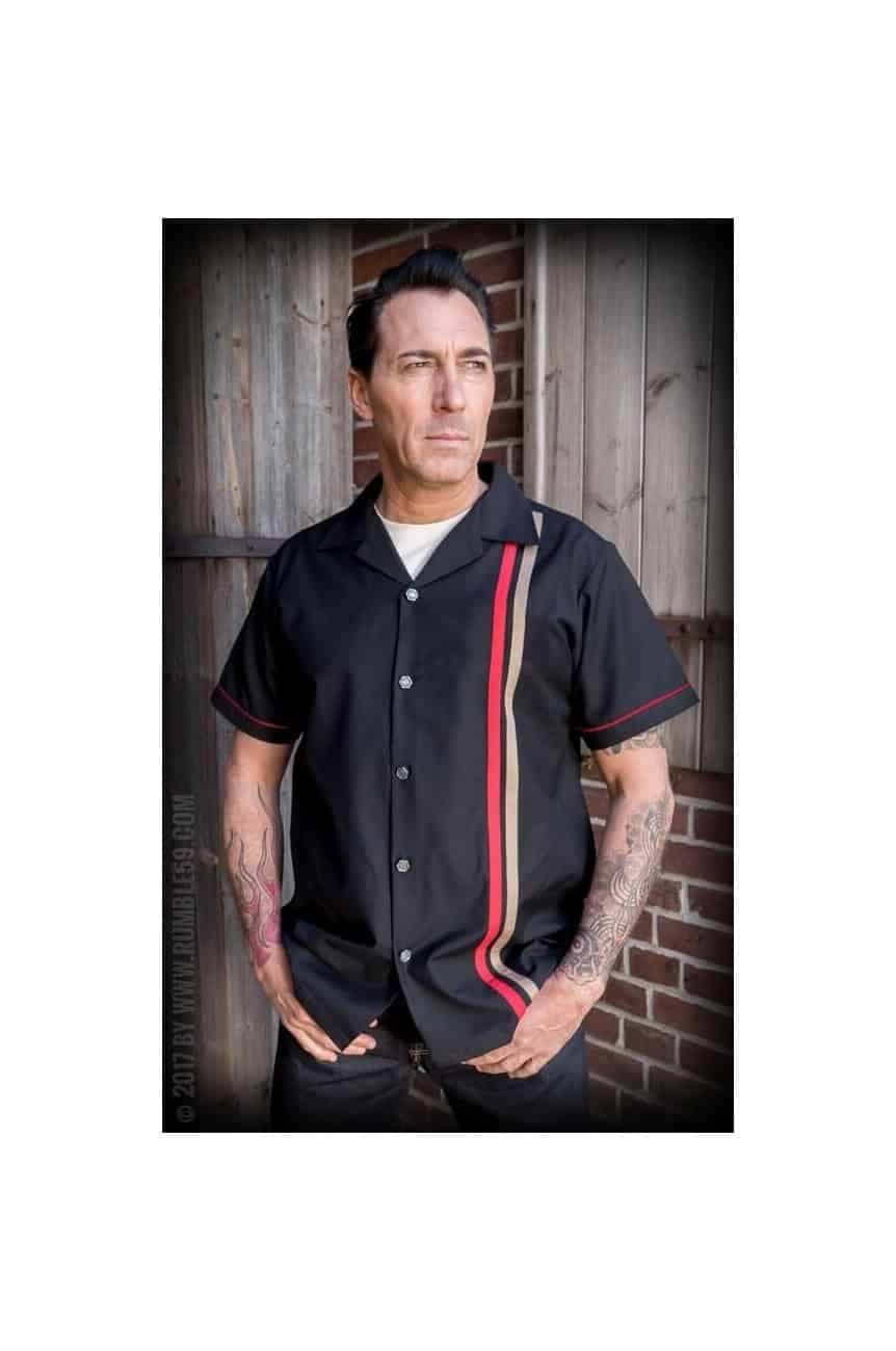 Chemise bowling Johnny junkyard rumble59