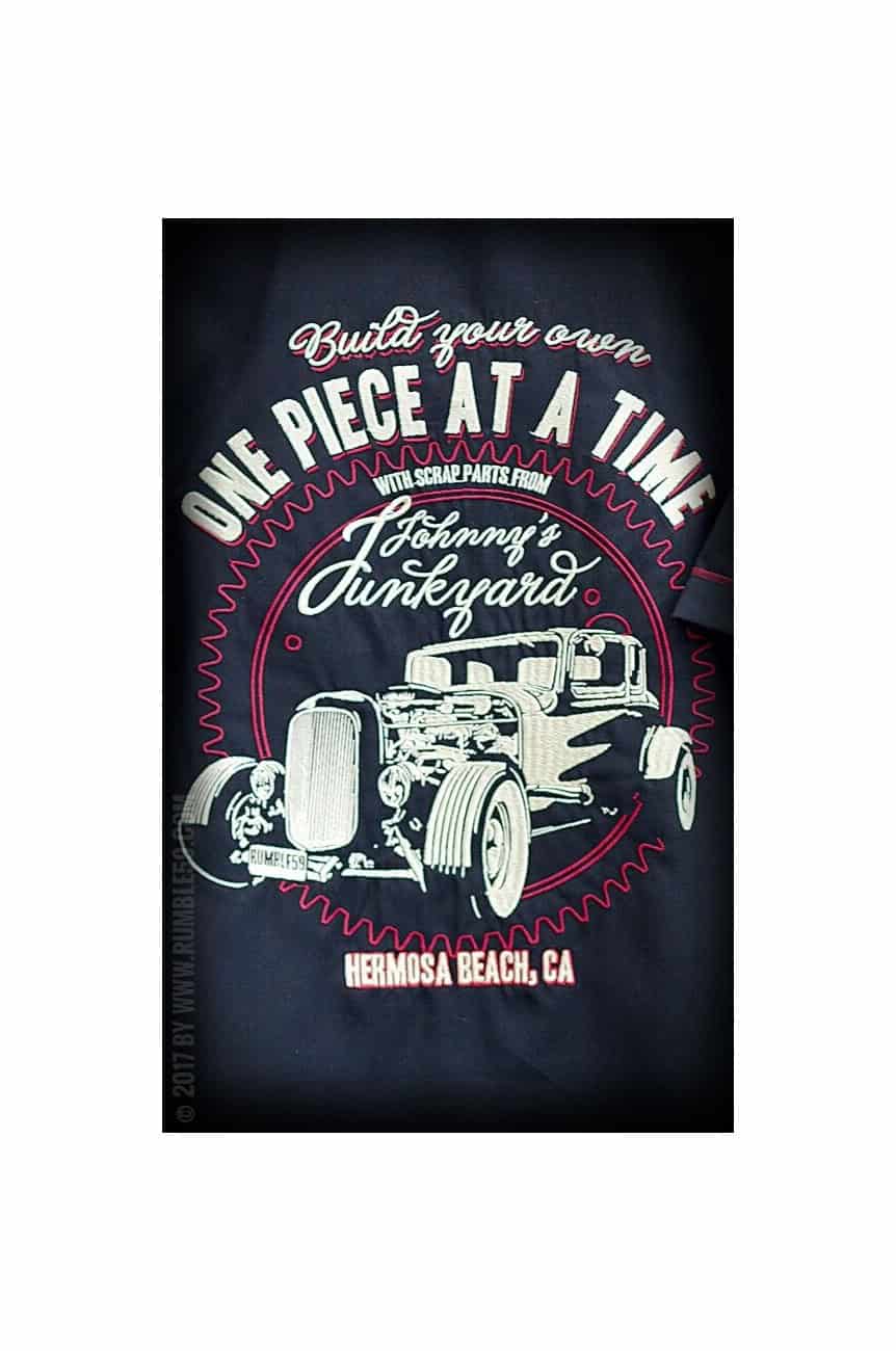 Chemise bowling Johnny junkyard rumble59