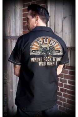 Chemise bowling sun records