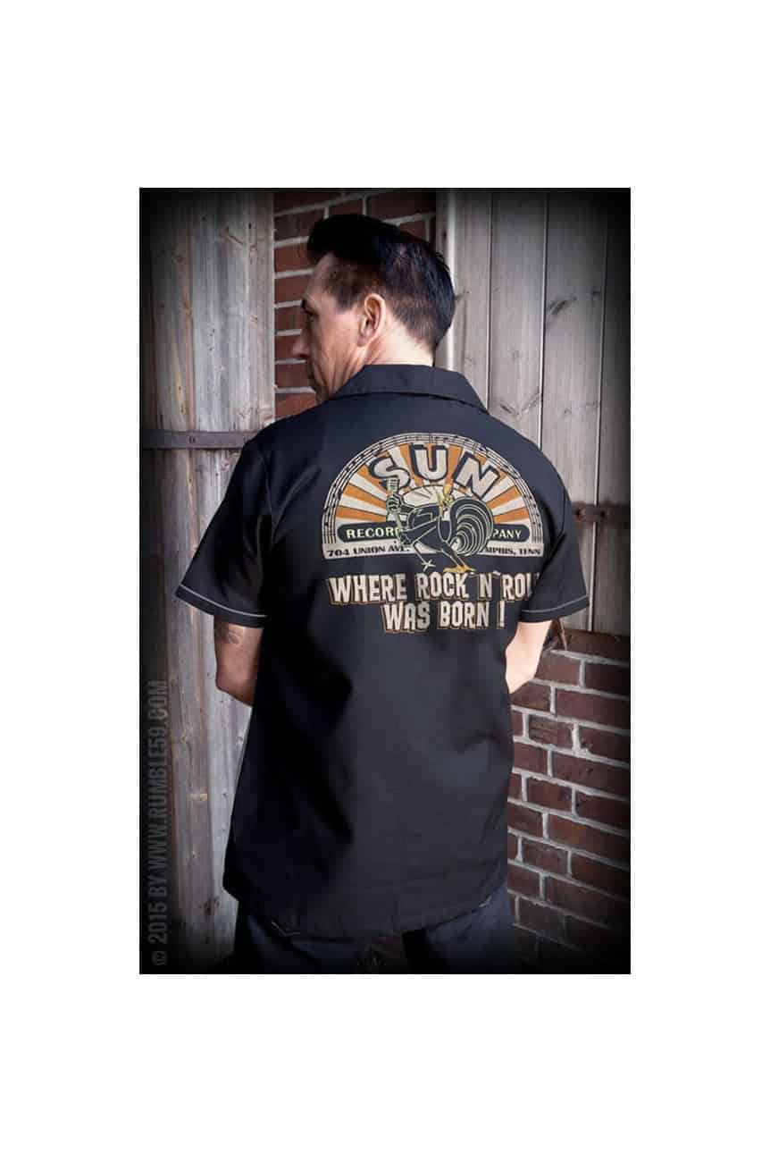 Chemise bowling sun records