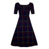 Robe ecossais vintage