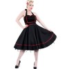 Robe sailor rockabilly noire
