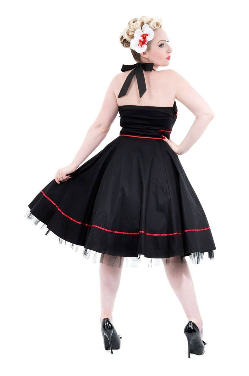 Robe rockabilly noire