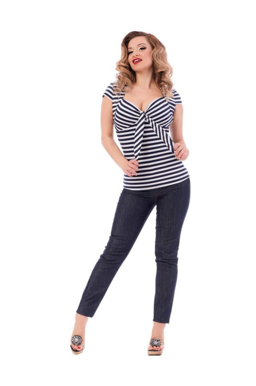Mariniere pinup rayé steady