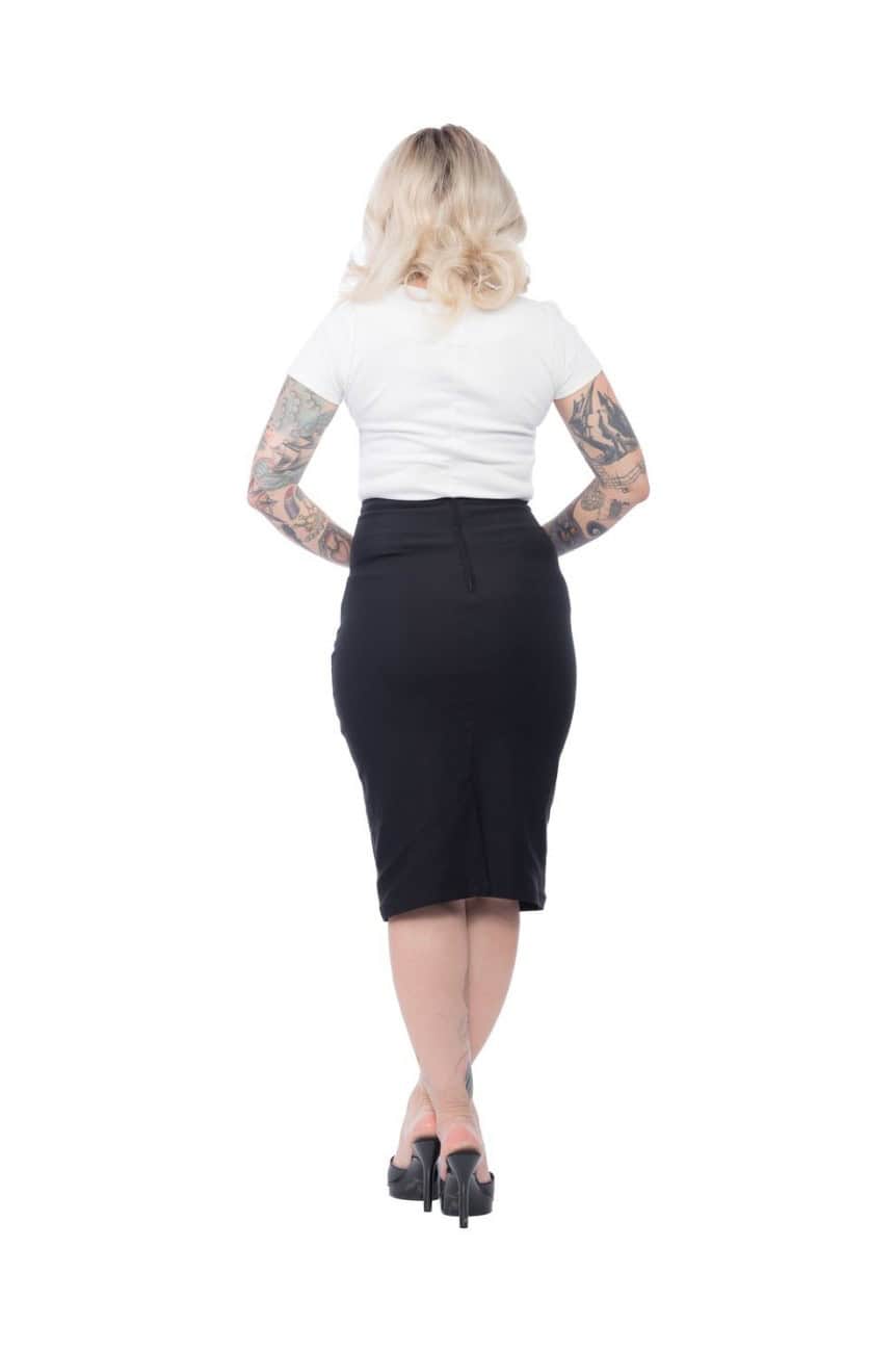 Jupe vintage noire pin up