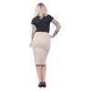 Jupe crayon rockabilly