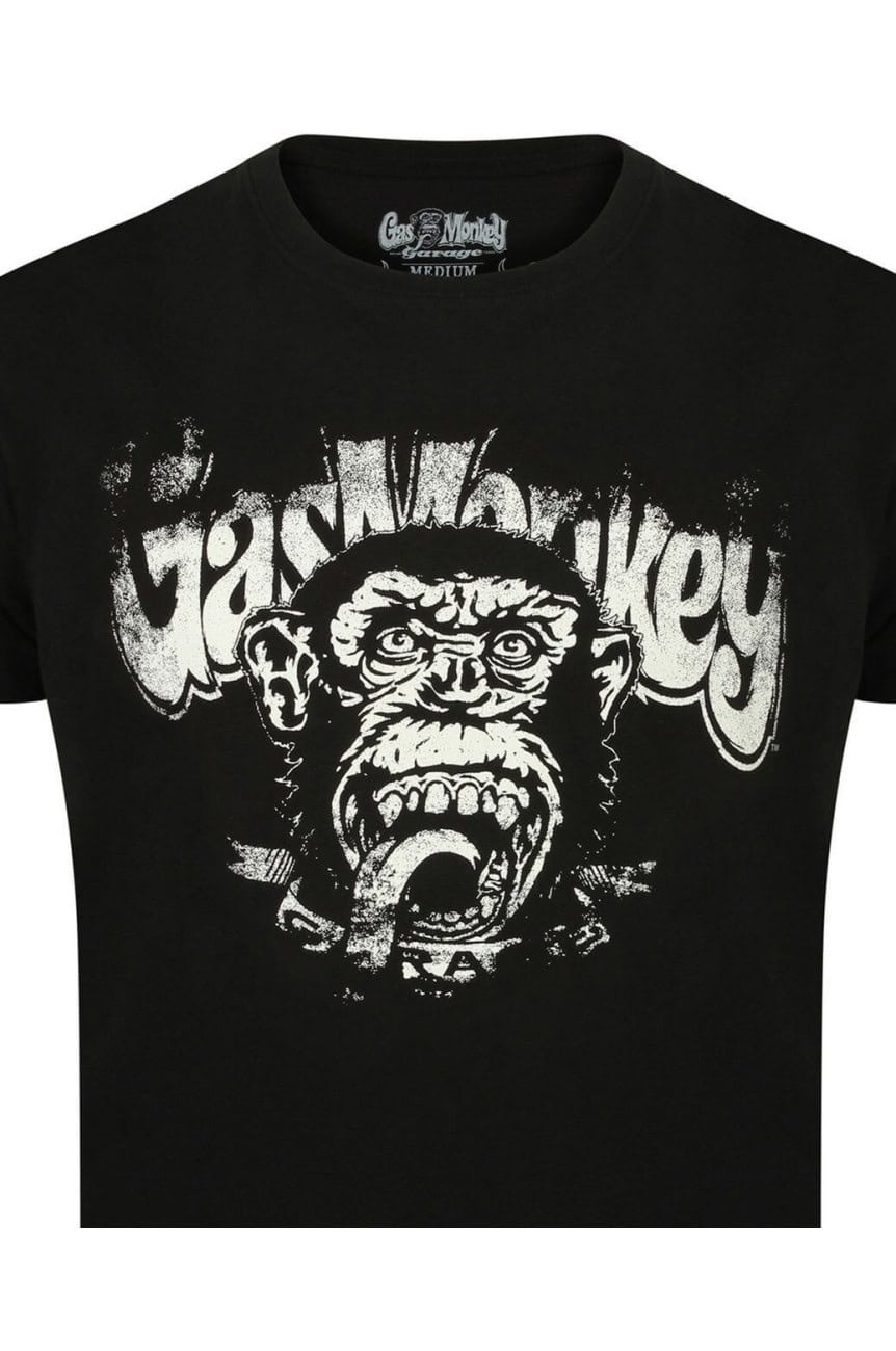 Tee shirt gas monkey garage distressed