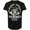 Tee shirt gas monkey Torch & hammer noir