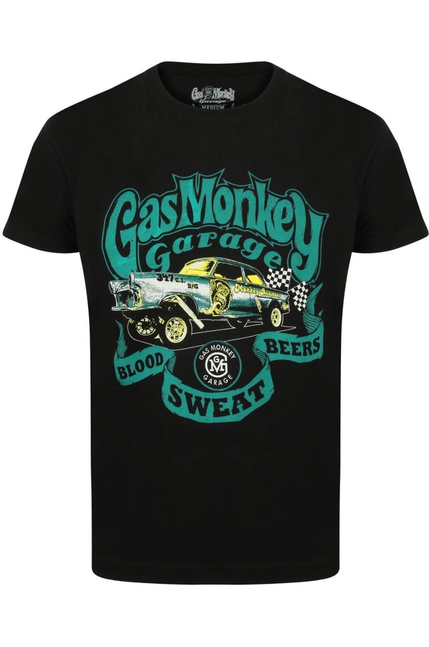 Tee shirt gas monkey garage Gasser