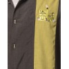 Chemise rockabilly noire et verte