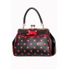 Sac vintage rock a pois rouges