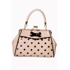 Sac pin up ecru vintage