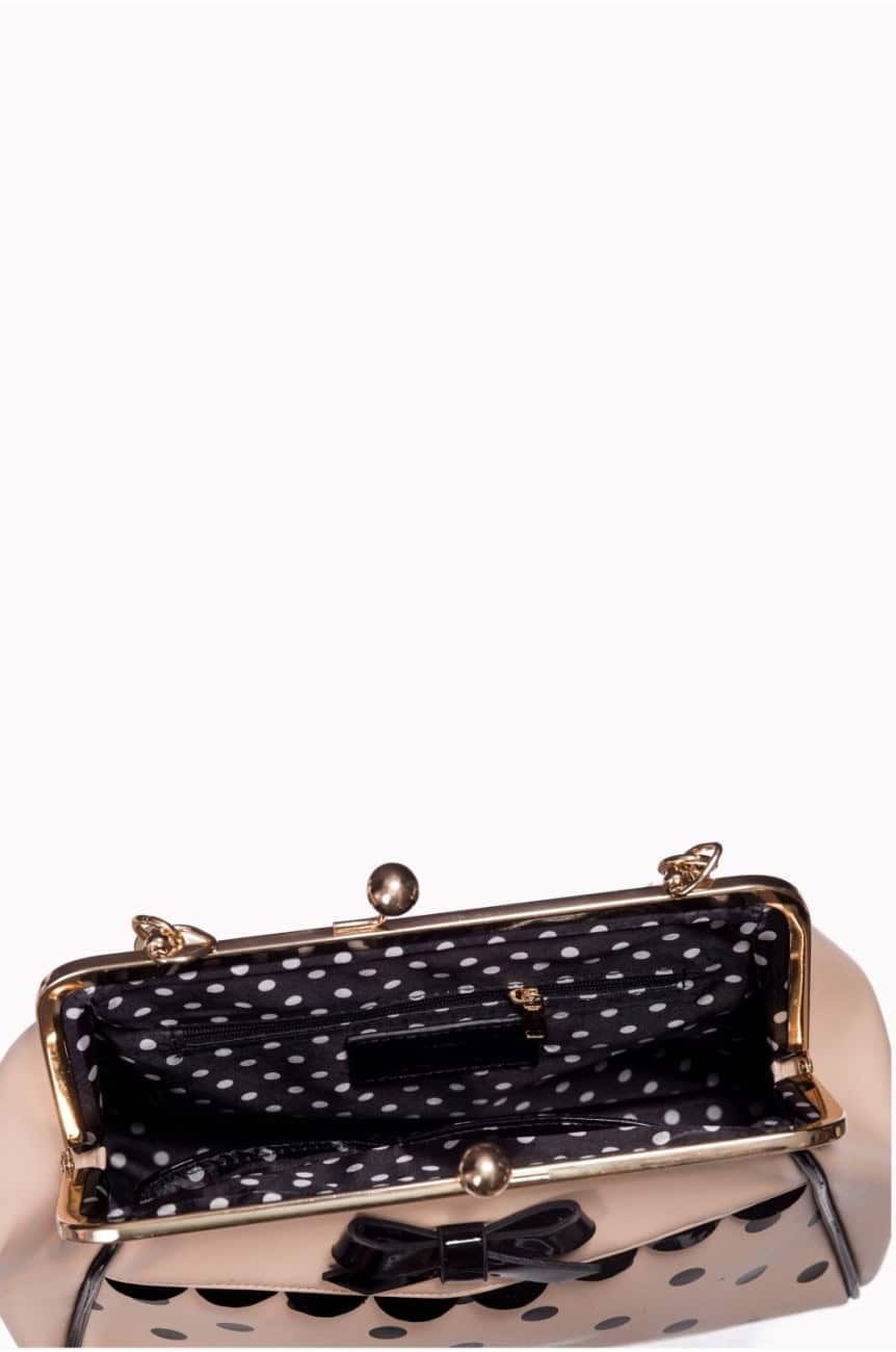 Sac retro ecru vintage