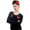 Cardigan pin up avec cerises