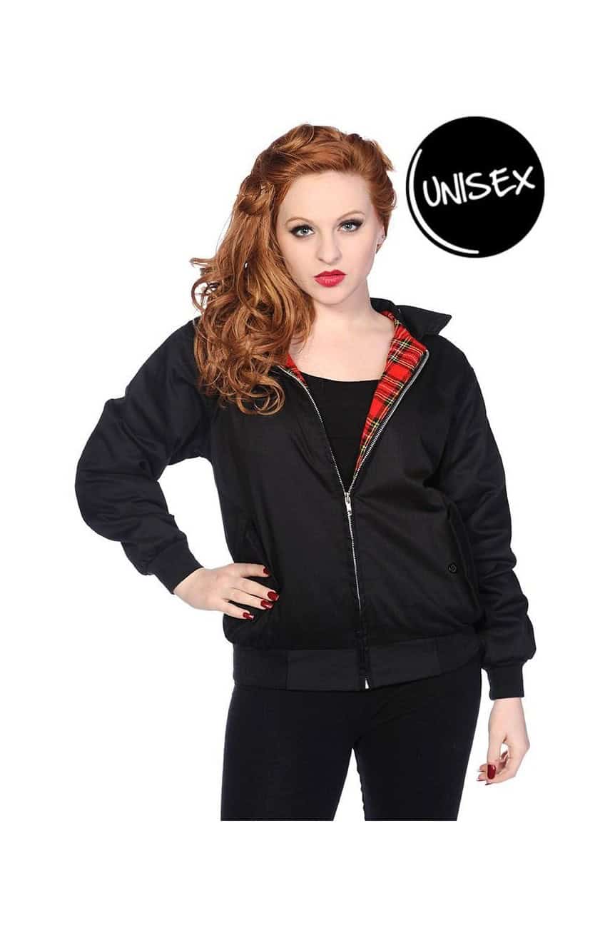 Veste harrington noire