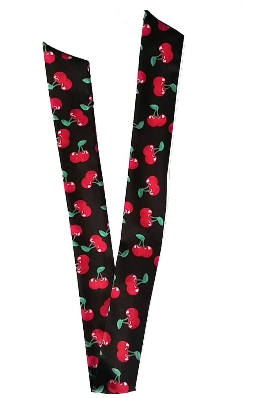 Bandeau cheveux cerises