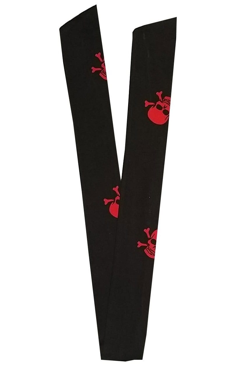 Bandeau cheveux rock tete de mort