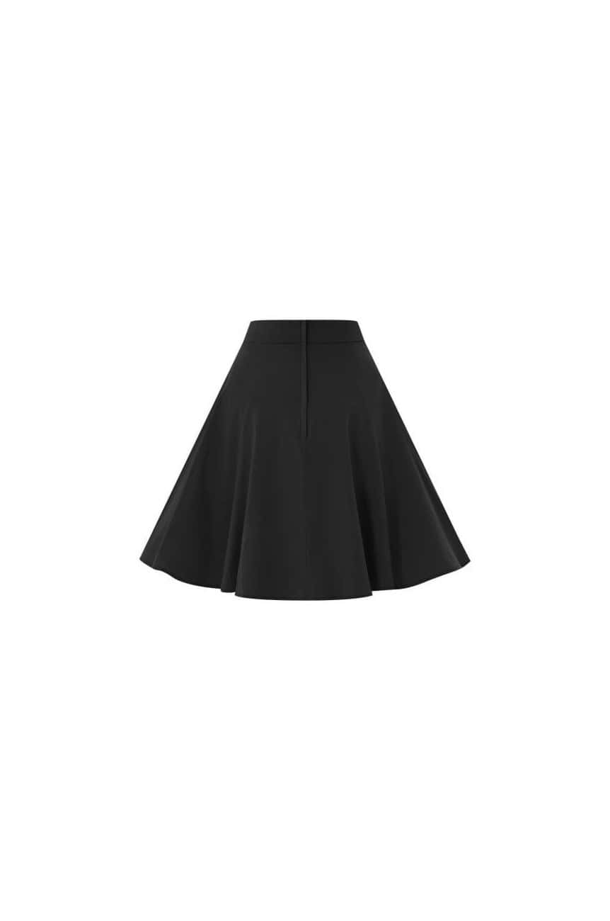Jupe rockabilly noire collectif