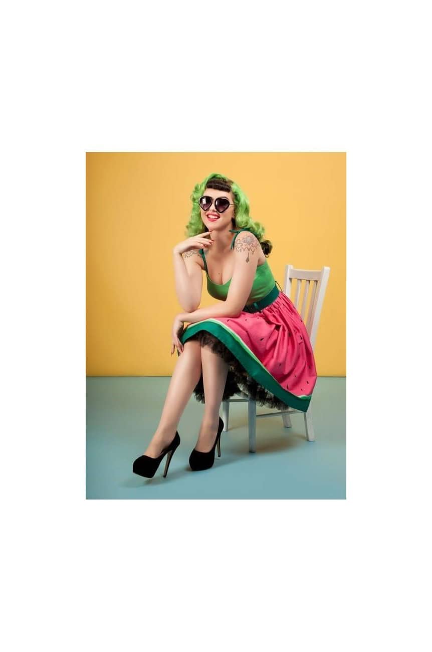 Lunettes forme coeur vintage