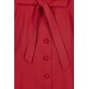 Chemise pin up rockabilly rouge