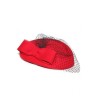 Chapeau pin up vintage rouge