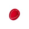 Chapeau pinup rouge vintage