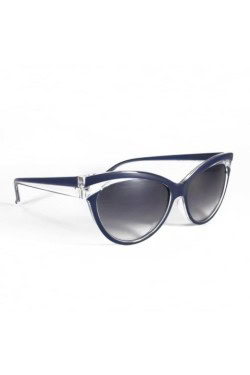 Lunettes pin up bleues