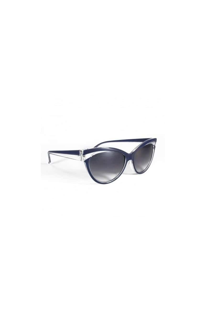 Lunettes pin up bleues