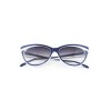 Lunettes vintage bleues