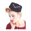 Chapeau pin up marin annee 40