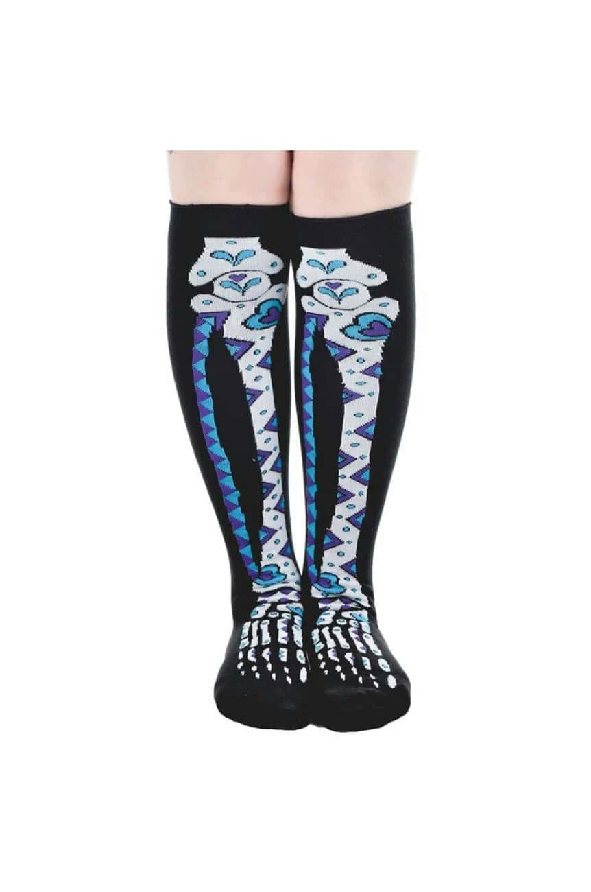 Chaussettes squelette