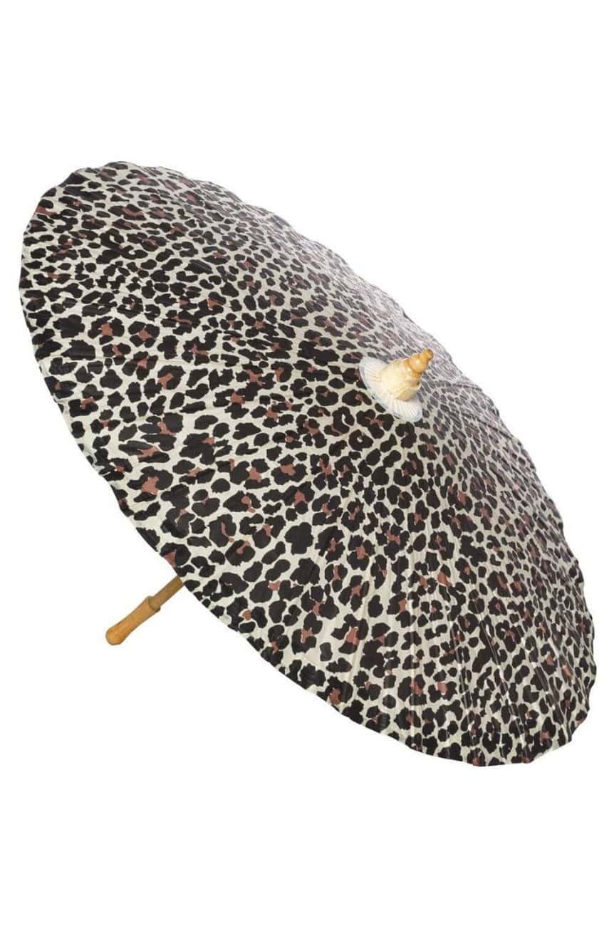 Ombrelle leopard pin-up