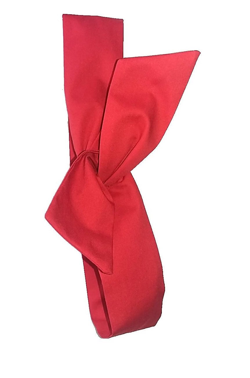 Bandeau cheveux rouge