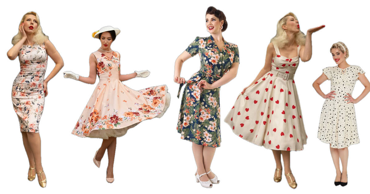 5 robes années 50 parfaites pour un été rockabilly ☀️