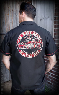 Chemise mariage biker