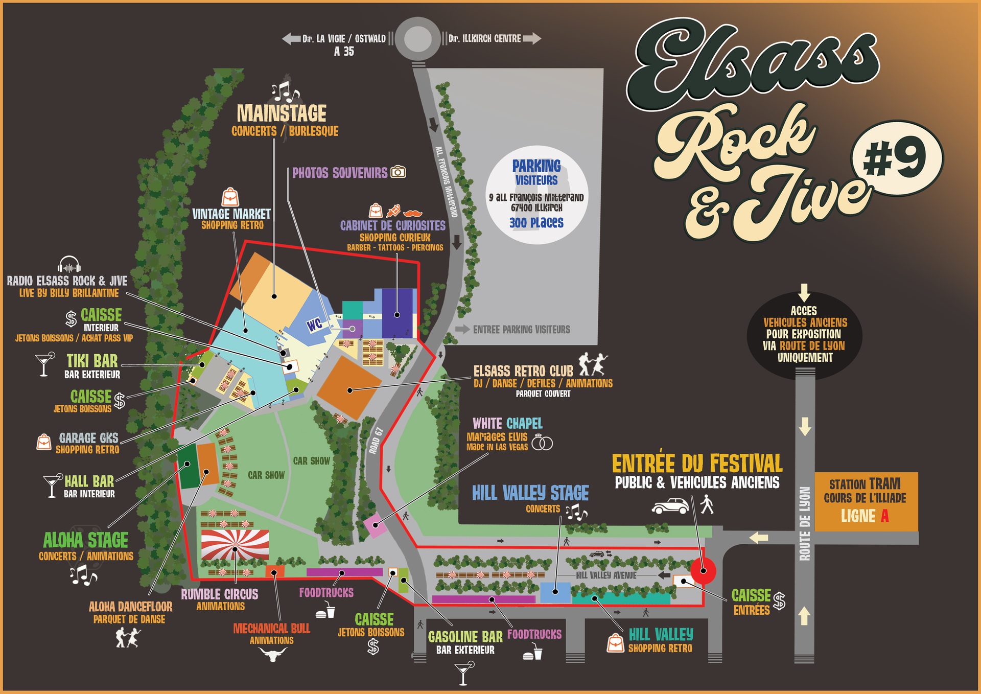 Plan Elsass Rock and Jive Festival Illkirsh